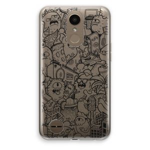 Vexx Black City : LG K10 (2017) Transparant Hoesje