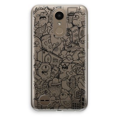Vexx Black City : LG K10 (2017) Transparant Hoesje