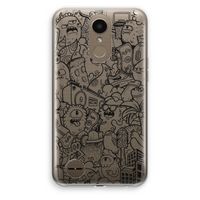 Vexx Black City : LG K10 (2017) Transparant Hoesje