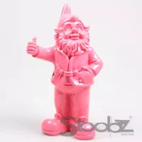 Kabouter duim hoog h31cm fuchsia