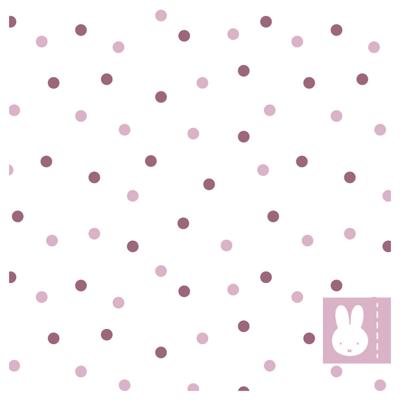 Haza Witbaard Servetten nijntje roze, 20st.