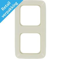 Busch Jaeger creme 2 voudig afdekraam - 4695110