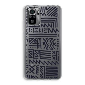 Marrakech print: Xiaomi Redmi Note 10S Transparant Hoesje