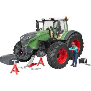 bruder Fendt 1050 Vario incl. monteur en werkplaatsapparatuur modelvoertuig 04041