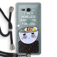 I'm A Hopeless Ramen-Tic For You: Sony Xperia XZ2 Compact Transparant Hoesje met koord
