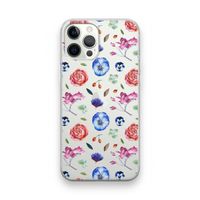 Bloemetjes: iPhone 12 Pro Transparant Hoesje