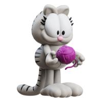 Garfield Action Figure Nermal 10 cm - thumbnail