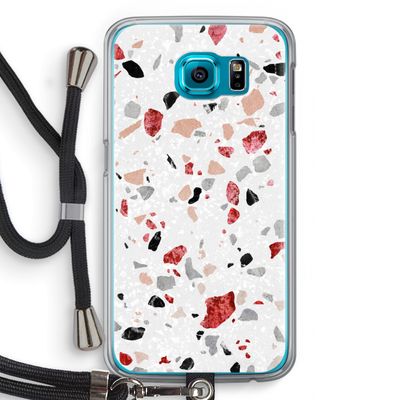 Terrazzo N°12: Samsung Galaxy S6 Transparant Hoesje met koord