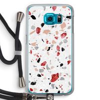 Terrazzo N°12: Samsung Galaxy S6 Transparant Hoesje met koord