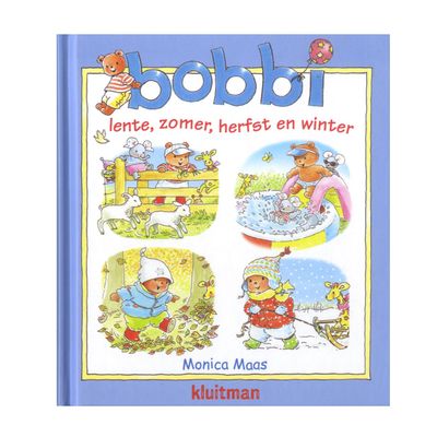 Uitgeverij Kluitman Bobbi lente, zomer, herfst en winter