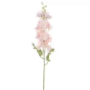 Kunstbloem Delphinium 67cm - Roze