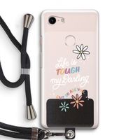 Tough Life: Pixel 3 Transparant Hoesje met koord