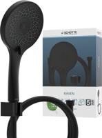 Schutte RAVEN handdouche set | Mat Zwart - 61926 Schutte RAVEN handdouche set | Mat Zwart - 61926