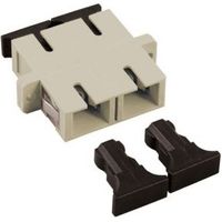 ACT EA1006 glasvezeladapter SC/SC 1 stuk(s) Zwart, Grijs - thumbnail