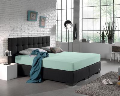 Dreamhouse Enkel Jersey 135 gr. Hoeslaken Pastel Blauw 190/200 x 200/220