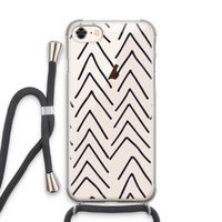 Marrakech Arrows: iPhone 7 Transparant Hoesje met koord