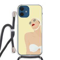 Summer: iPhone 12 Transparant Hoesje met koord