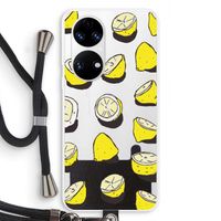 When Life Gives You Lemons...: Huawei P50 Transparant Hoesje met koord