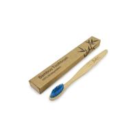 Betere Producten Bamboe tandenborstel voor volwassenen blauw 1 Stuks
