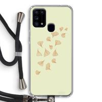 Falling Leaves: Samsung Galaxy M31 Transparant Hoesje met koord - thumbnail