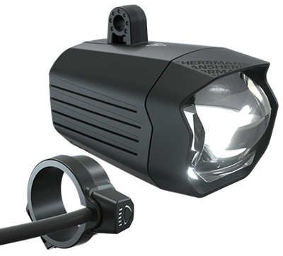 Herrmans koplamp nordic e-bike 1100 lumen / 250 lux