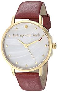 Horlogeband Kate Spade New York KSW1209 Leder Bordeaux 16mm