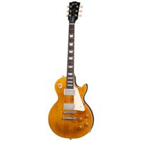 Gibson Original Collection Les Paul Standard 50s Figured Top Honey Amber elektrische gitaar met koffer - thumbnail