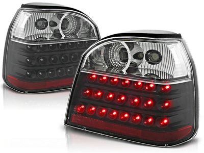 Tuning-Tec Achterlichten voor VW GOLF 3 09 91-08 97 ZWART LED Tuning-Tec Achterlichten voor VW GOLF 3 09 91-08 97 ZWART LED