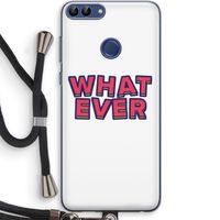 Whatever: Huawei P Smart (2018) Transparant Hoesje met koord
