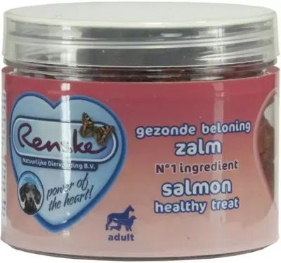 Renske Gezonde Beloning hartjes zalm 100g