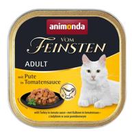 ANIMONDA Vom Feinsten Adult Turkey in tomato sauce - nat kattenvoer - 100g