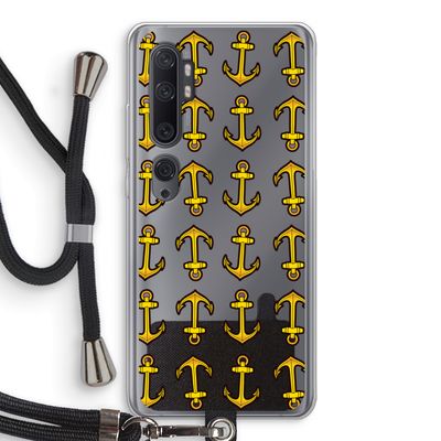 Musketon Anchor: Xiaomi Mi Note 10 Pro Transparant Hoesje met koord