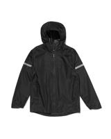 HEMA Regenjas voor kinderen lichtgewicht waterdicht zwart (zwart)