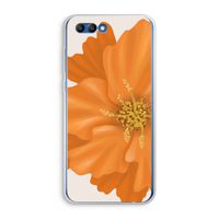 Orange Ellila flower: Honor 10 Transparant Hoesje