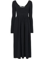 Proenza Schouler White Label robe en maille à manches longues - Noir