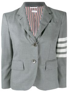 Thom Browne veste à 4 bandes signature - Gris