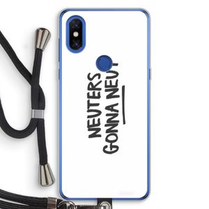 Neuters: Xiaomi Mi Mix 3 Transparant Hoesje met koord