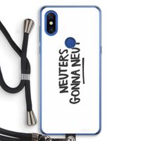 Neuters: Xiaomi Mi Mix 3 Transparant Hoesje met koord