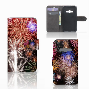 Samsung Galaxy Xcover 3 | Xcover 3 VE Wallet Case met Pasjes Vuurwerk