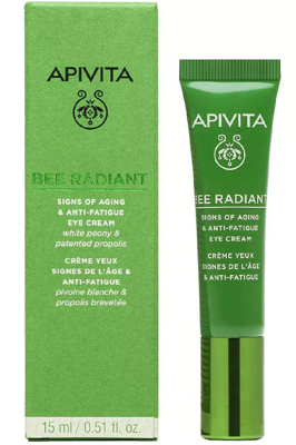 Apivita Face Care Crème Bee Radiant Eye Cream Anti-Fatigue 15ml