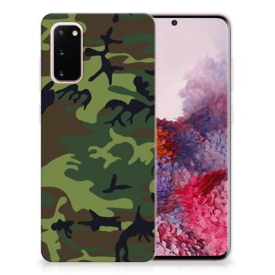 Samsung Galaxy S20 | TPU bumper | Army Dark