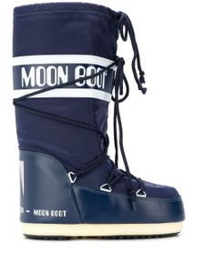 Moon Boot bottes à logo imprimé - Bleu