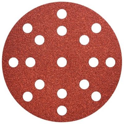Metabo Accessoires Hechtschuurpapier | Ø 125 mm multiperforatie | P 320 | hout en metaal (50 st.) - 626855000