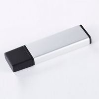 xlyne ALU USB flash drive 2 GB USB Type-A 2.0 Zwart, Zilver - thumbnail