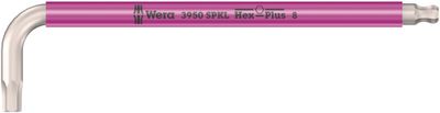Wera 3950 SPKL Multicolour Stiftsleutel metrisch, RVS, 3,0 x 123 mm - 1 stuk(s) - 05022663001