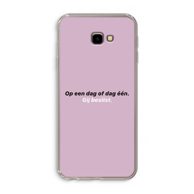 gij beslist: Samsung Galaxy J4 Plus Transparant Hoesje
