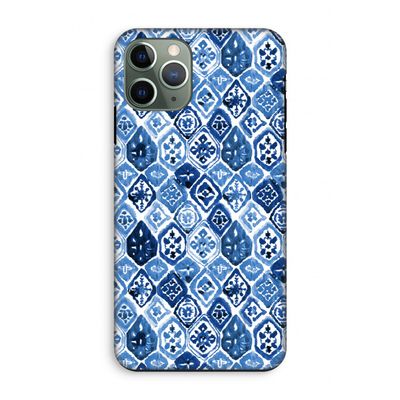Blauw motief: iPhone 11 Pro Tough Case