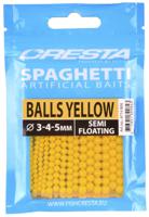 Cresta Spaghetti Balls 15St. Yellow - thumbnail