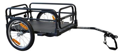 Provelo Fietsaanhanger inklapbaar - zwart
