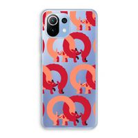 Dogs: Xiaomi Mi 11 Lite Transparant Hoesje